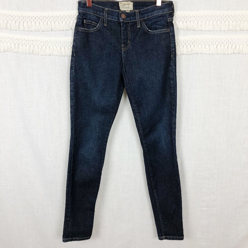 Current/Elliott The Ankle Skinny Jeans Hot Rod 26